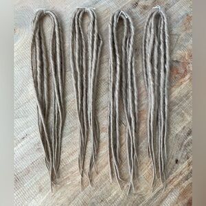 Dreadfullhippie Dreadlock Extensions (20 extensions) Original Medium Blonde